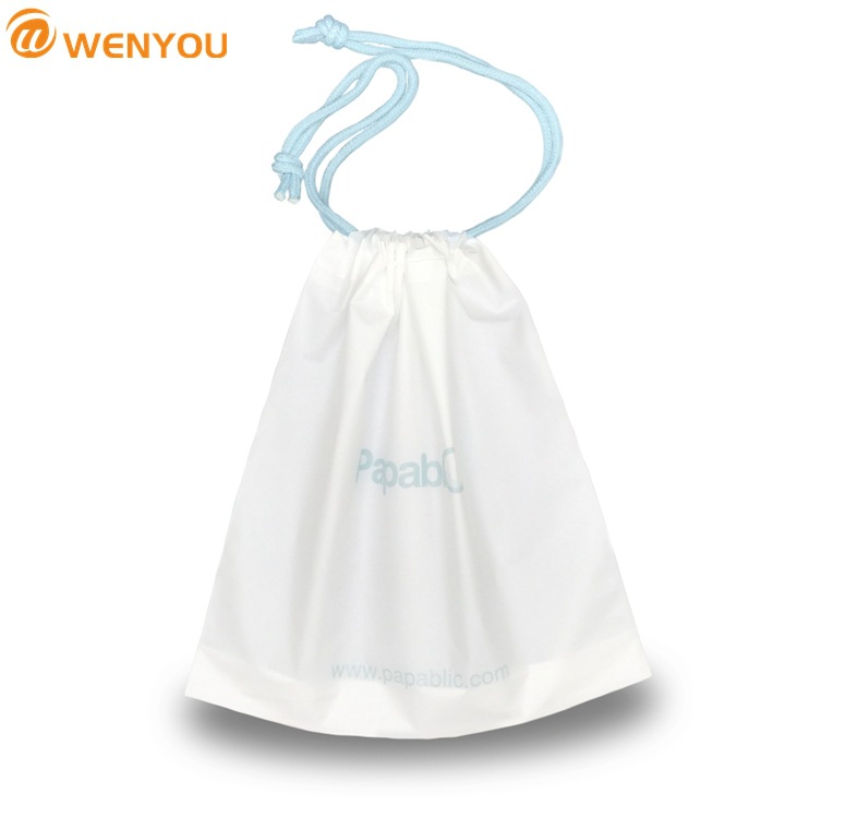 塑料磨砂穿绳袋 服装包装袋 洗脸巾包装胶袋