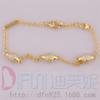 Golden silver bracelet, silver 925 sample, 2018, Aliexpress