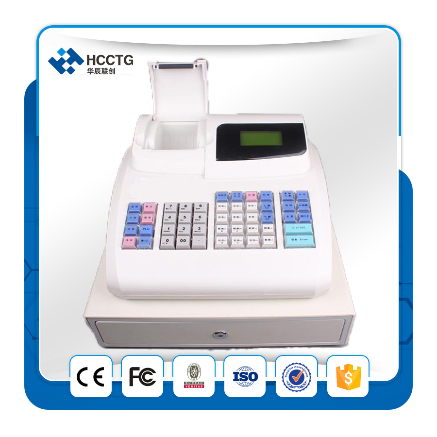 外贸出口可添加2K类目收款机一体机超市多功能收银机ECR800