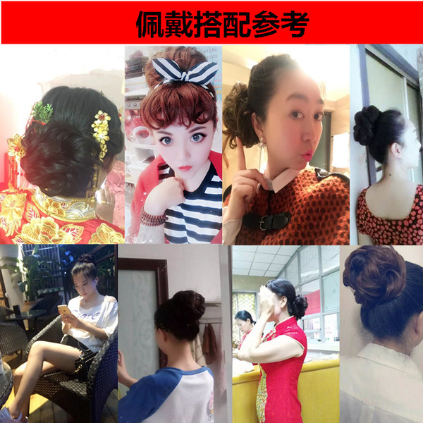 Maruko hair ring wig Bud really rolls matte silk self -produced self…