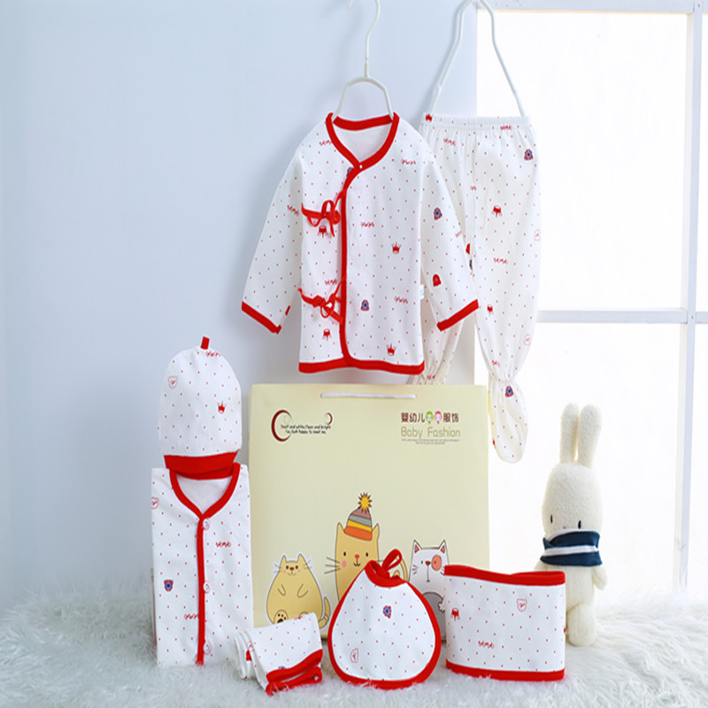 Caja de regalo para bebé recién nacido 2024, conjunto completo de ropa interior de algodón fino para bebés y niños.