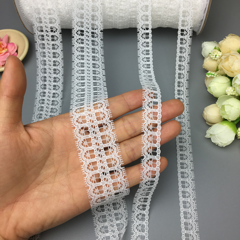in stock supply skin-friendly soft arch curved lace small lace 2.6CM wear ribbon lace