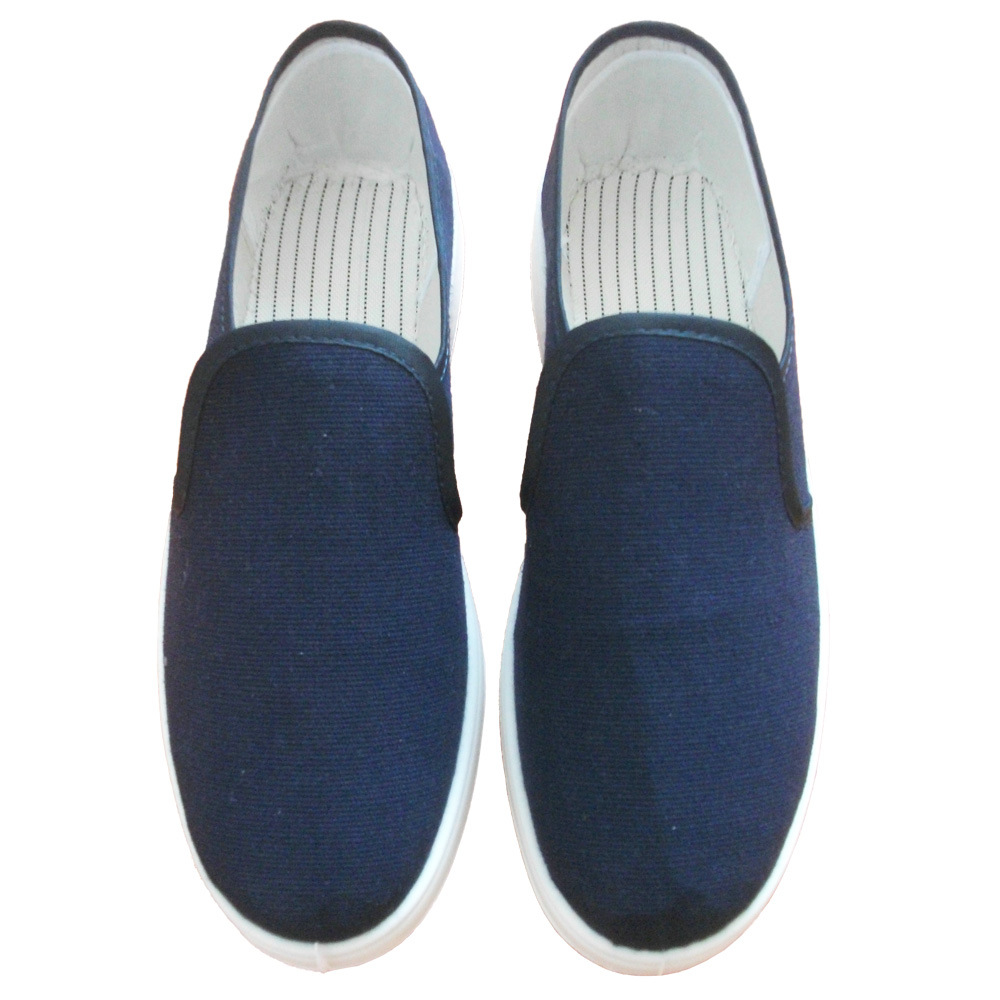 工厂生产PU防静电鞋白色电子石油食品车间使用无尘鞋静电鞋劳保鞋