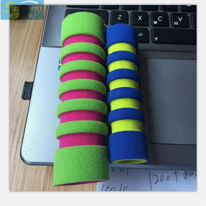 深圳厂家供应海绵竹节型把套 山地车NBR把套自行车配件 力臂器套