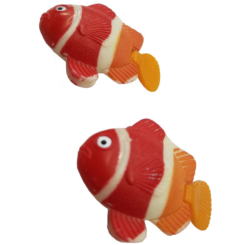 Aquarium water garden landscape simulation fish plastic fish 4.5cm fake fish children's toy little fish fish factory wholesale