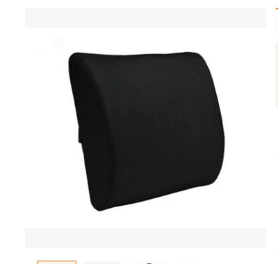 Supply Cross-Border Lumbar Support Memory Waist support - flannel-black-323110cm