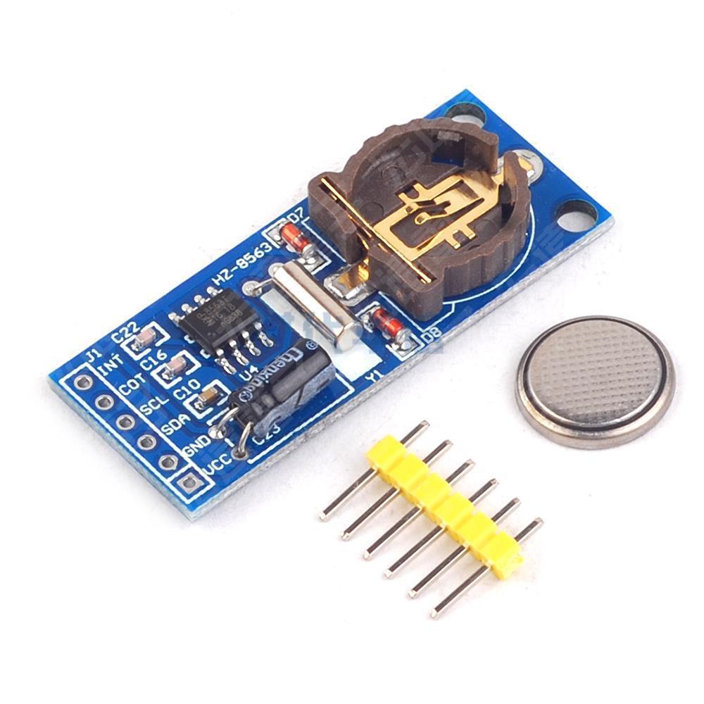 PCF8563T模块 时钟模块 RTC模块 配排针 带电池