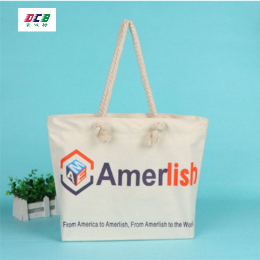 厂家供应天河企业广告学校学生礼品帆布袋批发烫画彩印手提环保袋