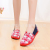 Old Beijing cloth shoes women's shoes one foot of single shoes casual shoes, Mary Peanut Bottom Tomas