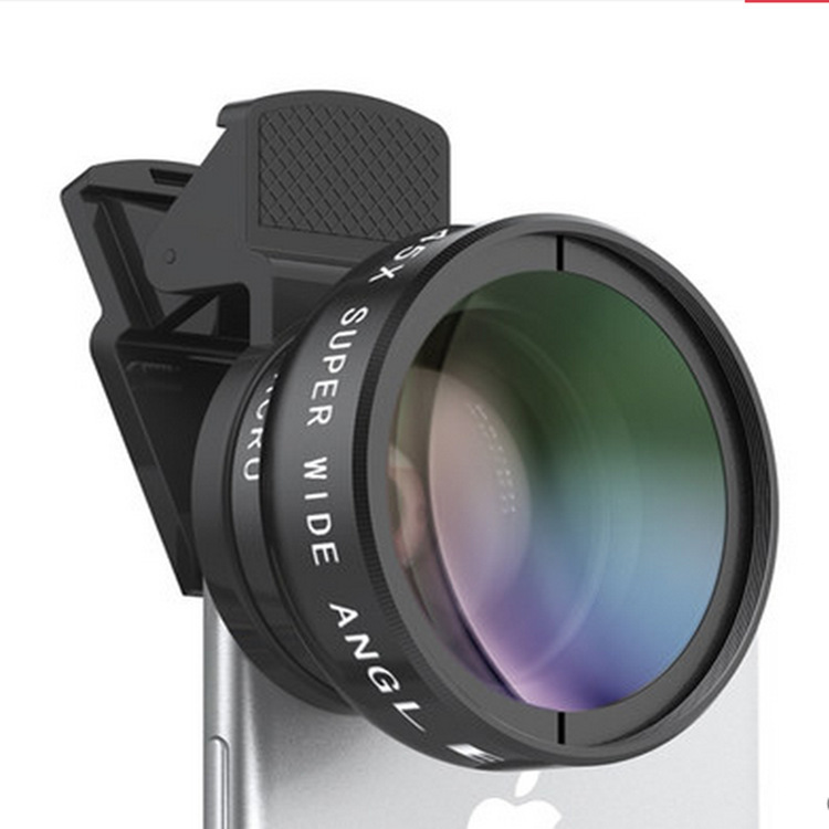 手机镜头 通用专业0.45X超广角微距二合一特效镜头 0.45X广角镜