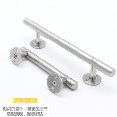 Jinrongda exposed thickened stainless steel drawer handle cabinet wine cabinet wardrobe door solid cylindrical handle wholesale