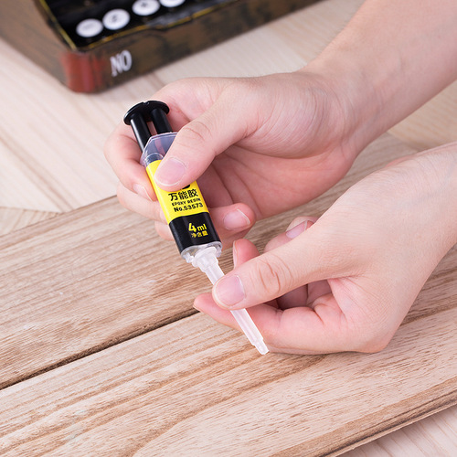 Deli 53573 universal glue AB glue multi-functional strong adhesive plastic metal glue leather woodworking glue