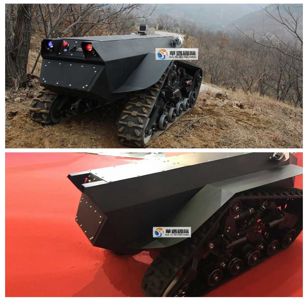 AGV激光导航控制 无线遥控 工业机器人 履带式机器人底盘