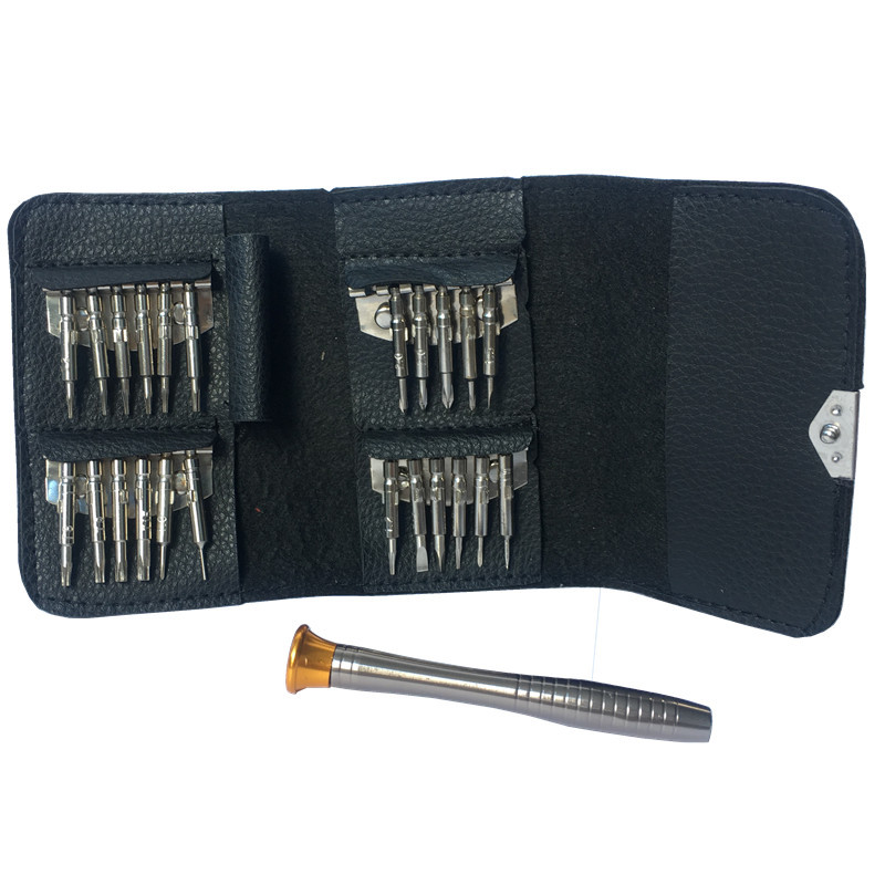 25合1合一手机维修拆机工具多功能工具套装组合螺丝批带磁性套装
