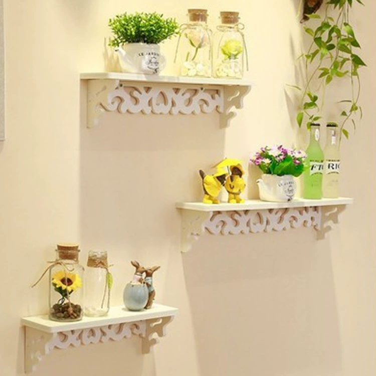 Современная простая настенная полка для хранения, Настенная декоративная креативная перегородка, пастырская полка, крючок, без перфорации