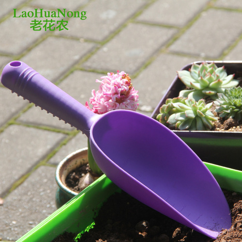 Gardening soil shovel plastic succulent soil shovel spoon for growing flowers and vegetables shovel soil loosening shovel home gardening garden tools