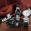 Steel watch, waterproof fashionable steel belt, quartz watches for beloved, Tungsten steel