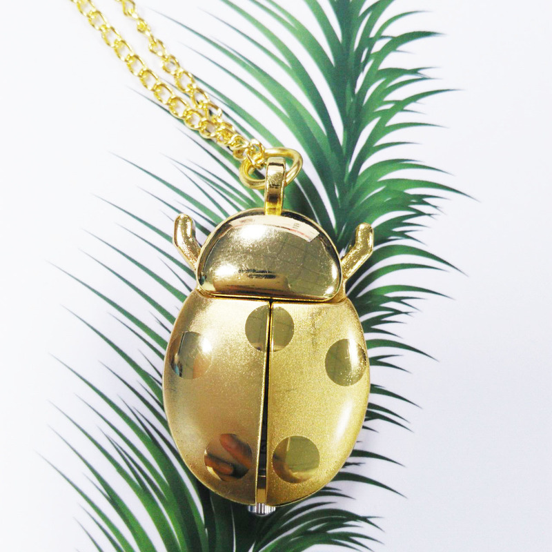 Wholesale beetle personality retro small size pocket watch creative male and female students quartz female watch cute Wall watch Korean style Wholesale beetle personality retro small size pocket watch creative male and female students quartz female watch cute Wall watch Korean style