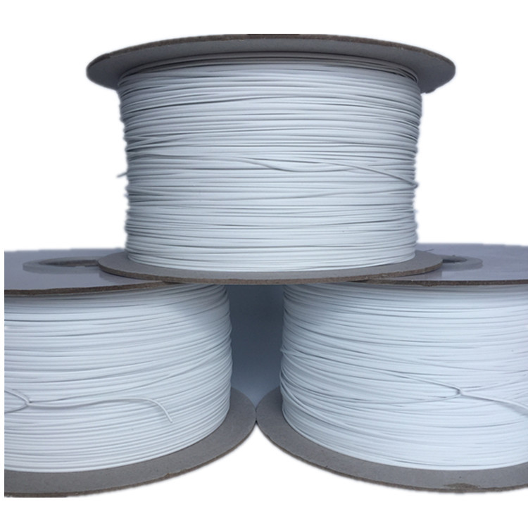 PE扎机线过加州65扎带有芯铁丝扎带镀锌铁扎带玩具袋口扎丝