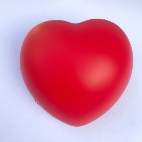 Heart-shaped PU rehabilitation grip ball grip trainer, rehabilitation equipment finger strength training
