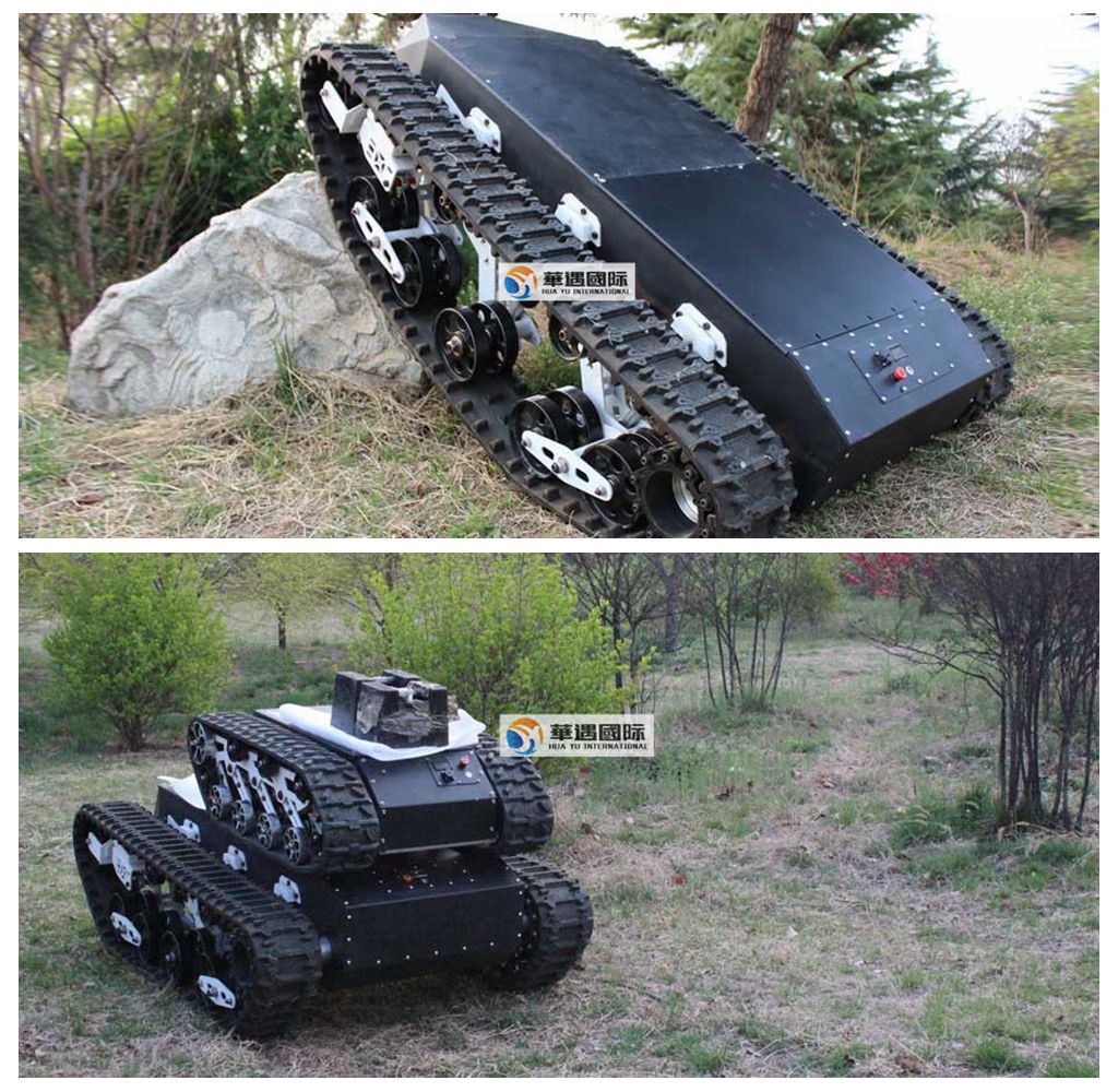 激光导航控制 无线遥控 开发工业机器人 履带式机器人底盘