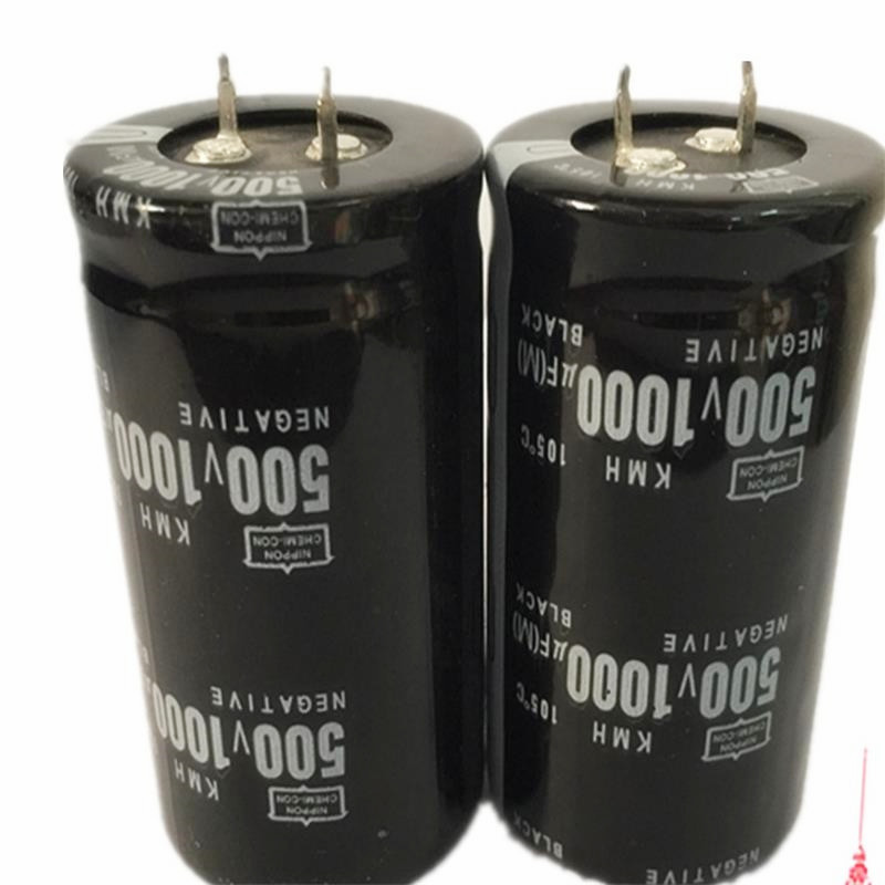电容 拆机 铝电解电容 500v1000uf 体积35*60  电解电容 电容器