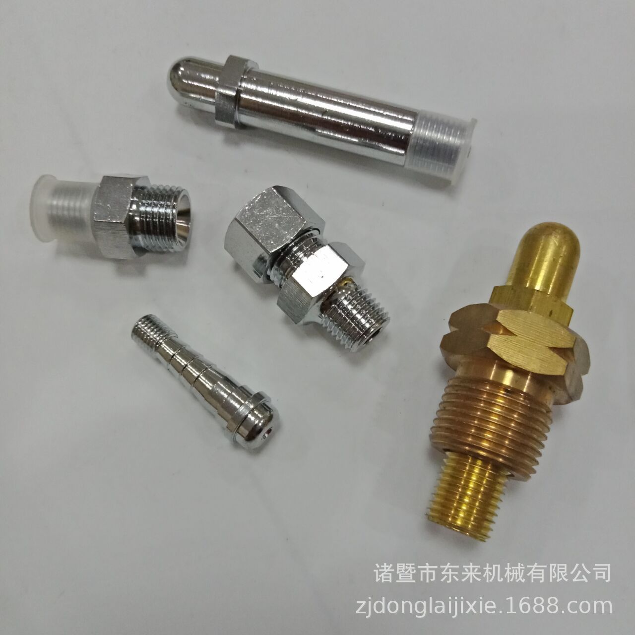 仪表壳体 测压用软管黄铜仪表管卡套接头 压力表转换接头