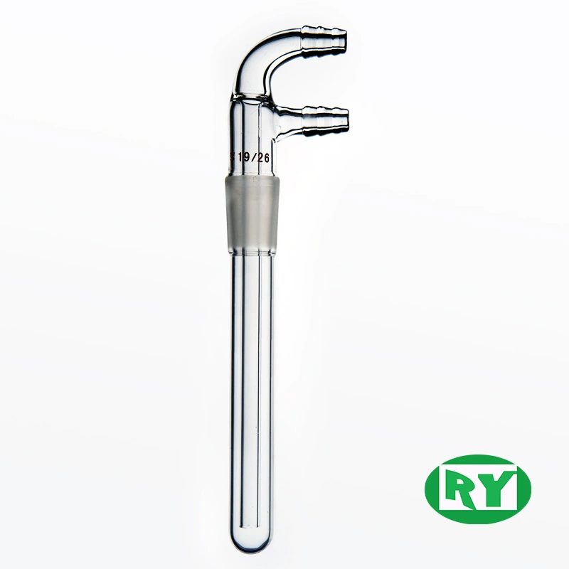 Производитель силы Heqi, стекло, конденсатор с холодным пальцем, конденсаторная трубка, стандартный шлифовальный рот, стеклянный инструмент, химическая лаборатория