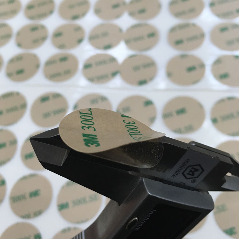 模切厂家供应优质双面胶无痕可移圆形垫高粘强粘性胶带背胶