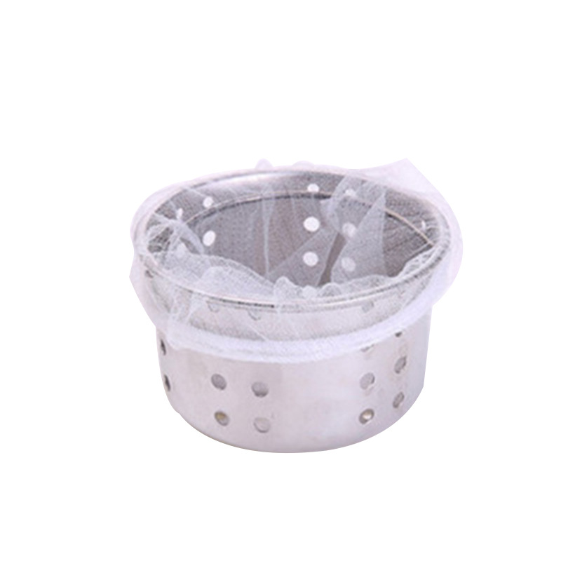 Y T8065 Filtro de fregadero 100 piezas Filtro de drenaje de residuos del fregadero Cubo de filtro de drenaje Filtro de filtro de drenaje de piso de cocina