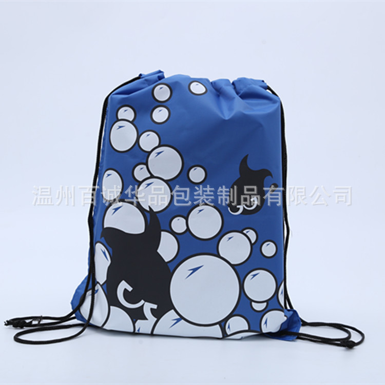 Bolsa de cordón ropa al aire libre bolsa de almacenamiento bolsa de zapatos playa natación entrenamiento cordón bolsa al aire libre mochila de pescado