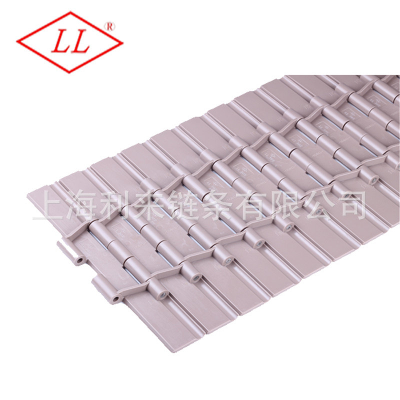 821系列 宽190.5-304.8 饮料乳品输送 塑料双绞链板