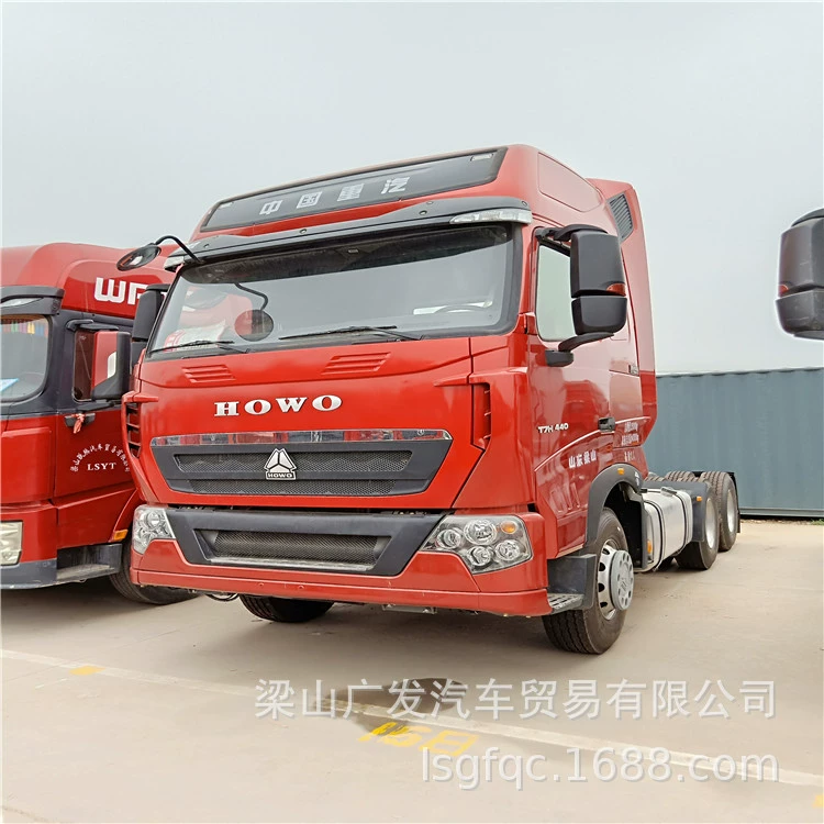 Честность 17 лет Howo подержанный тягач первый национальный пятый полуприцепной грузовик тягач 540 лошадиных сил