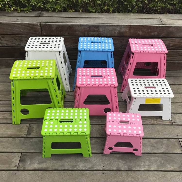 Engrosada de plástico plegable taburete silla Portátil Baño Banco pequeña silla niños adultos hogar multi-tamaño