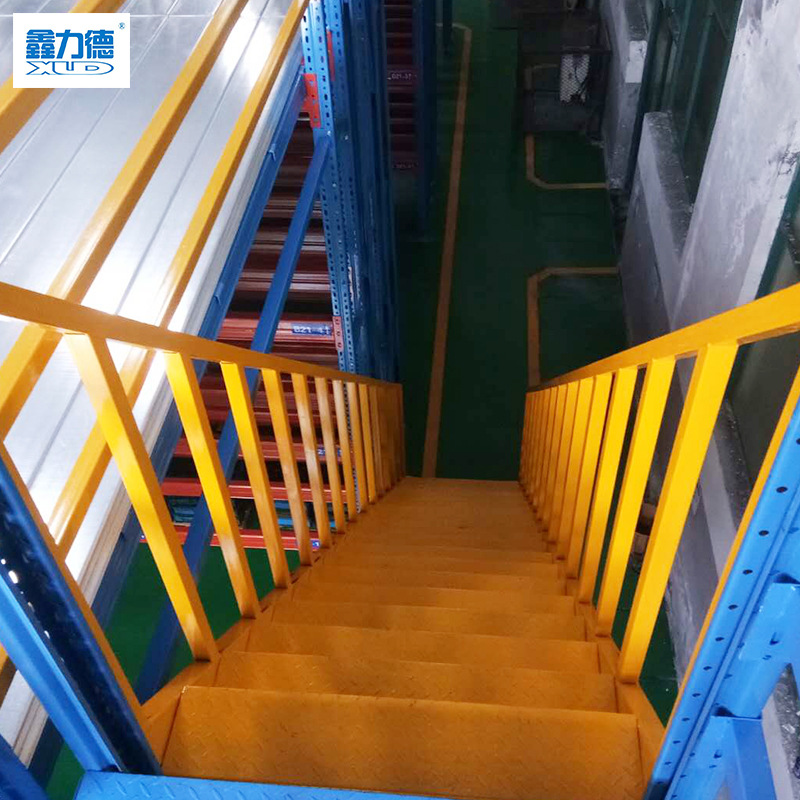 仓库仓储货架钢结构定 制 平台阁楼仓库货架重量型钢平台阁楼货架