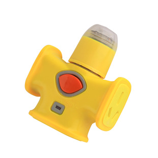 10-hole switch socket with indicator light big word mop socket wireless industrial socket multi-function wiring socket
