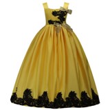 (Трансграничная торговля), детское свадебное платье, длинное вечернее платье, юбка, наряд маленькой принцессы, подходит для подростков