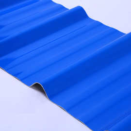 PVC塑钢瓦厂家 爱硕 菏泽APVC复合阻燃屋面瓦价格 防腐波浪瓦图片