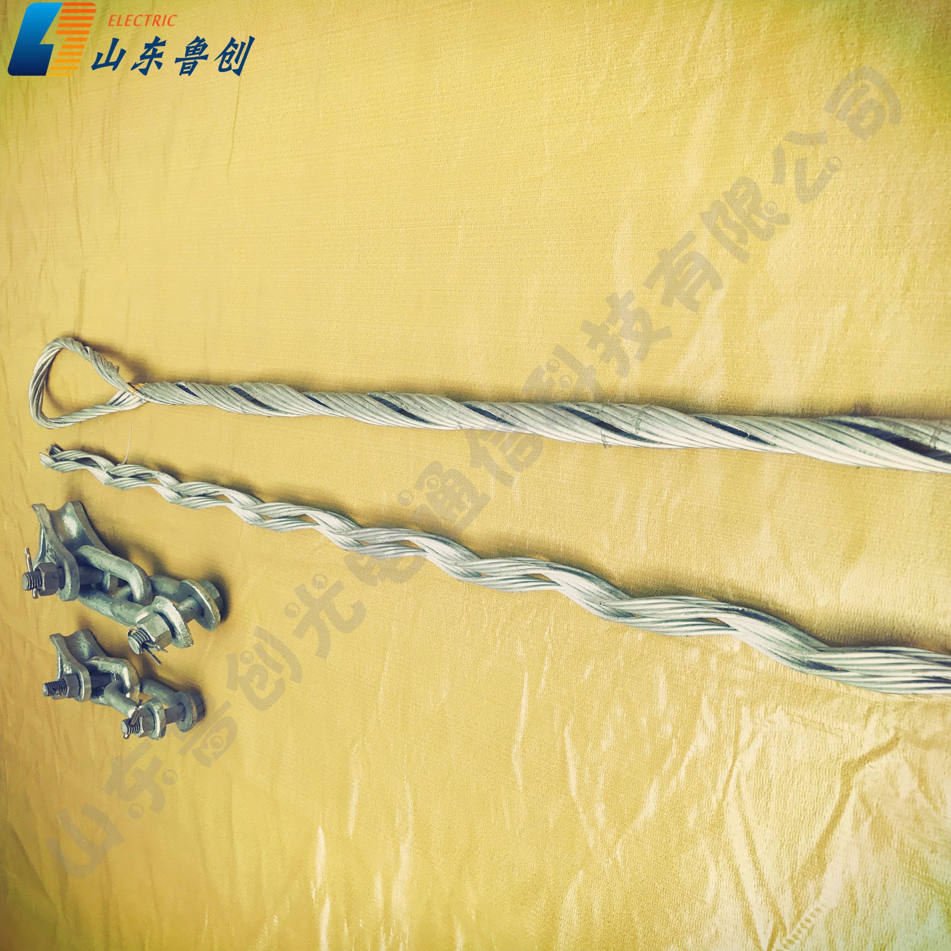 厂家现货ADSS/OPGW光缆耐张金具串耐张线夹转角金具国标标注