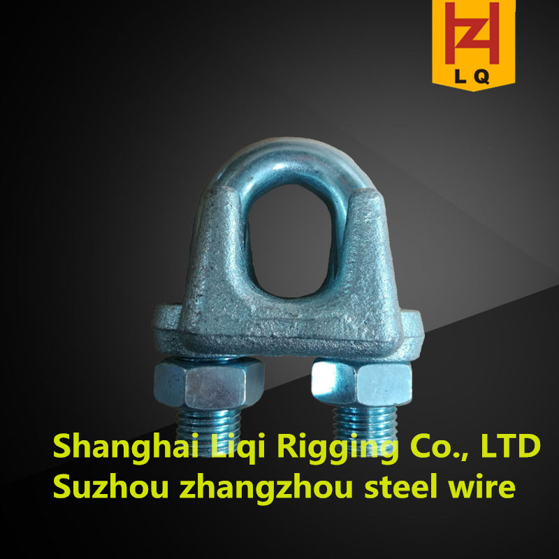 厂家供应A型 6-32mm钢丝绳卡扣 钢丝绳专用钢丝绳夹卡头 量大从优