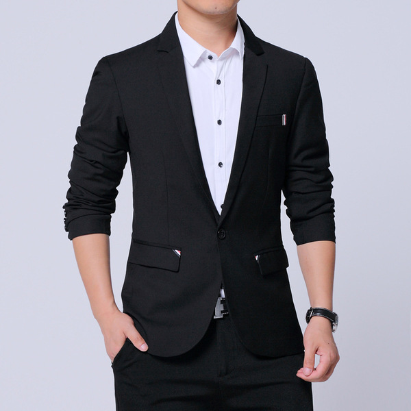 Men's autumn casual classic suit jacket