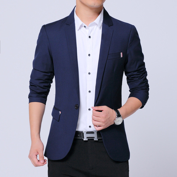 Men's autumn casual classic suit jacket