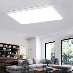 LED full spectrum simple modern ceiling rectangular square bedroom lamp room dining room study aisle lamp