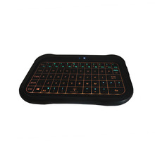 全触摸屏键盘T18迷你无线键盘三色背光版 2.4G mini keyboard跨境