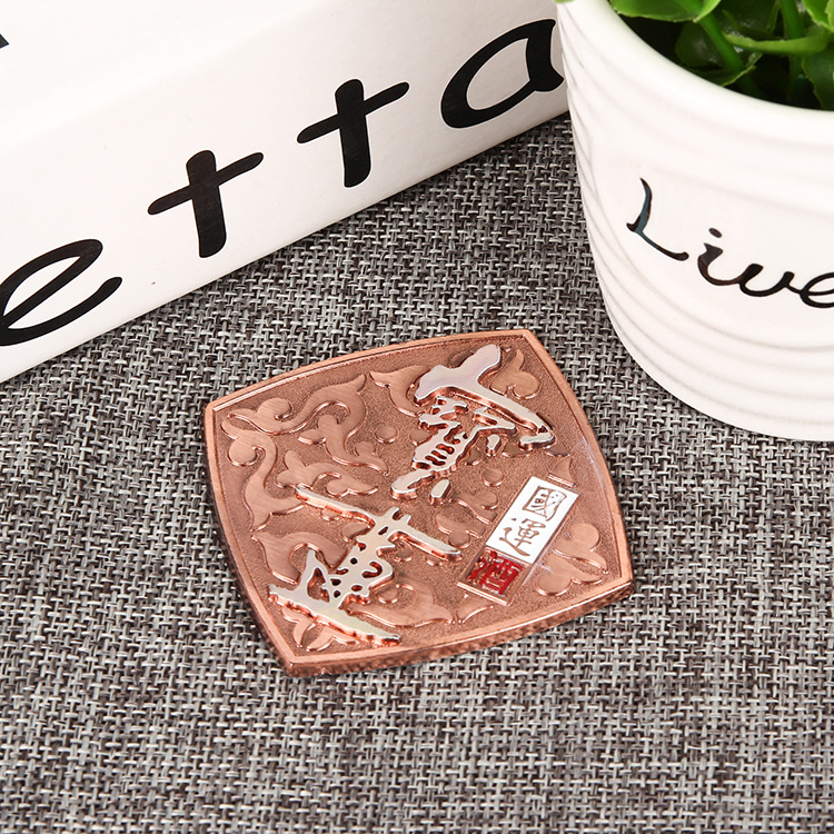 厂家专业ABS古铜色酒标 酒水标牌 通用塑料铭牌