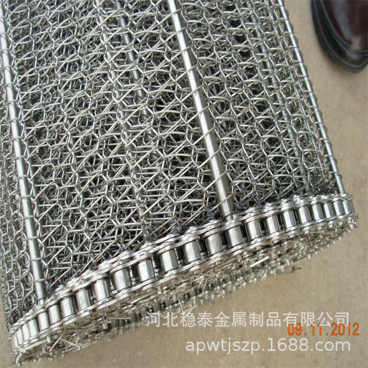 310S金属输送带网耐温1000℃不锈钢输送带网用于食品行业金属网带