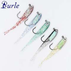 Lure Bait 75mm Colorful Soft Fish 6.5g, Lifelike Fishing Lure, Artificial Bait with Lead, Lead-Weighted Soft Fish from Weihai Fishing Tackle Wholesale
