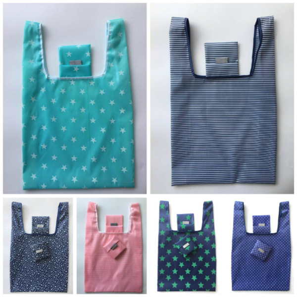 fashionable folding square shopping bag