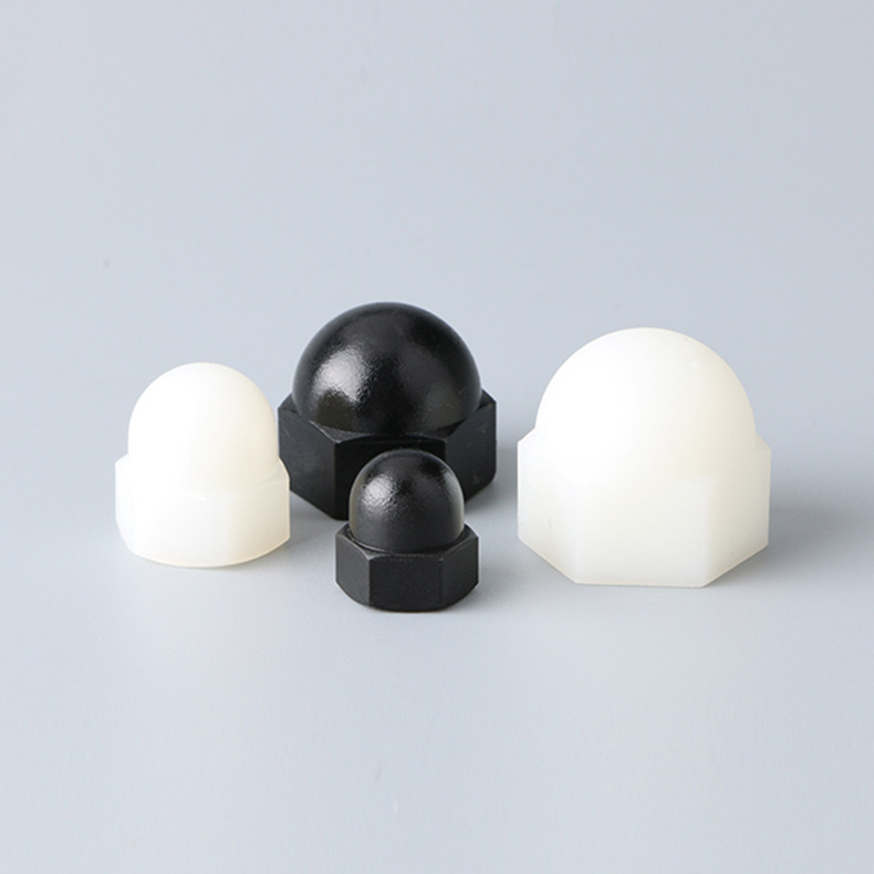 M3M4M5M6厘尼龙盖型螺母螺帽盖形/塑料绝缘螺母螺帽 M8M10M12