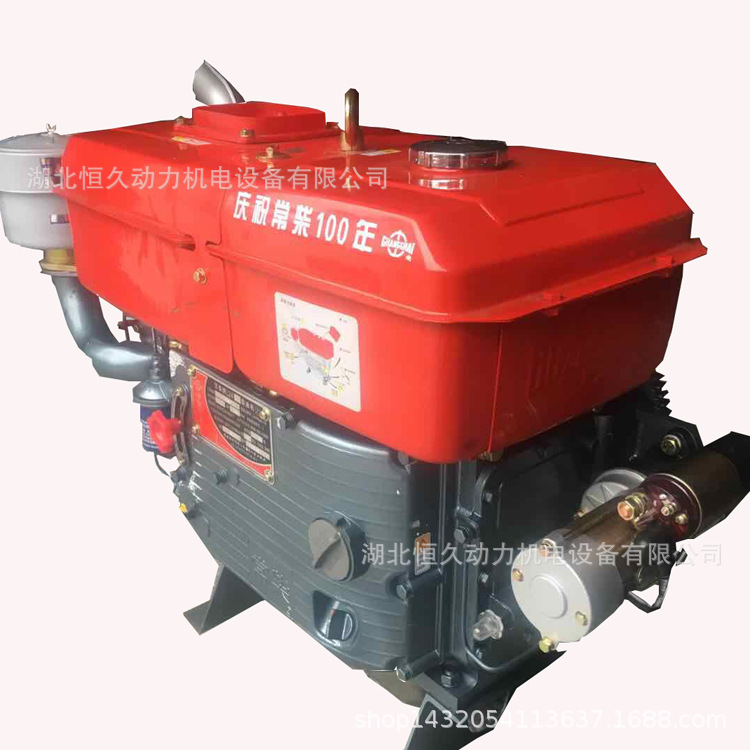 武汉24匹马力常柴单缸柴油机L24发动机电启动